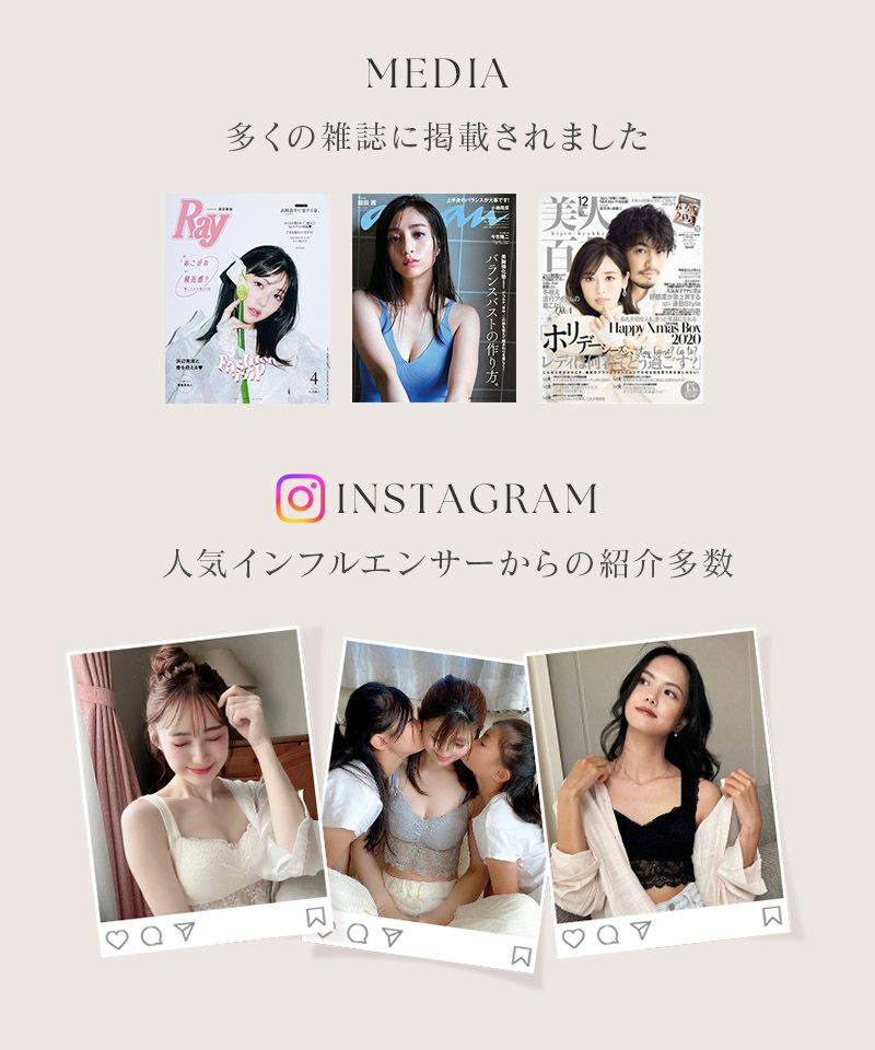 まるごと包むプレミアムナイトブラ「ラクシア」ホックなし