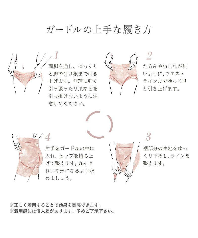 リニューアル】骨盤ガードル スムースタイプ【スーパーロング丈