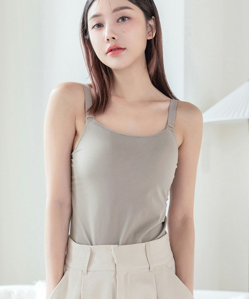 《スリムシルエットtype》「ブラモネ」ノンワイヤーブラトップ スリムシルエット
