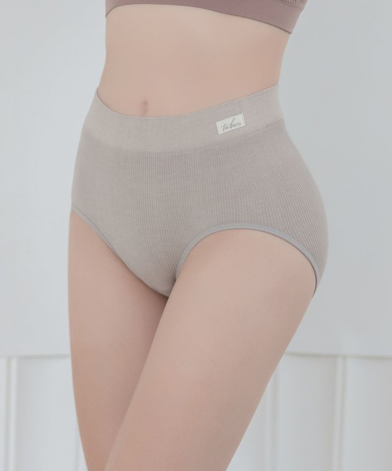 
                        モアフィットリブショーツ【ショーツ単品】
