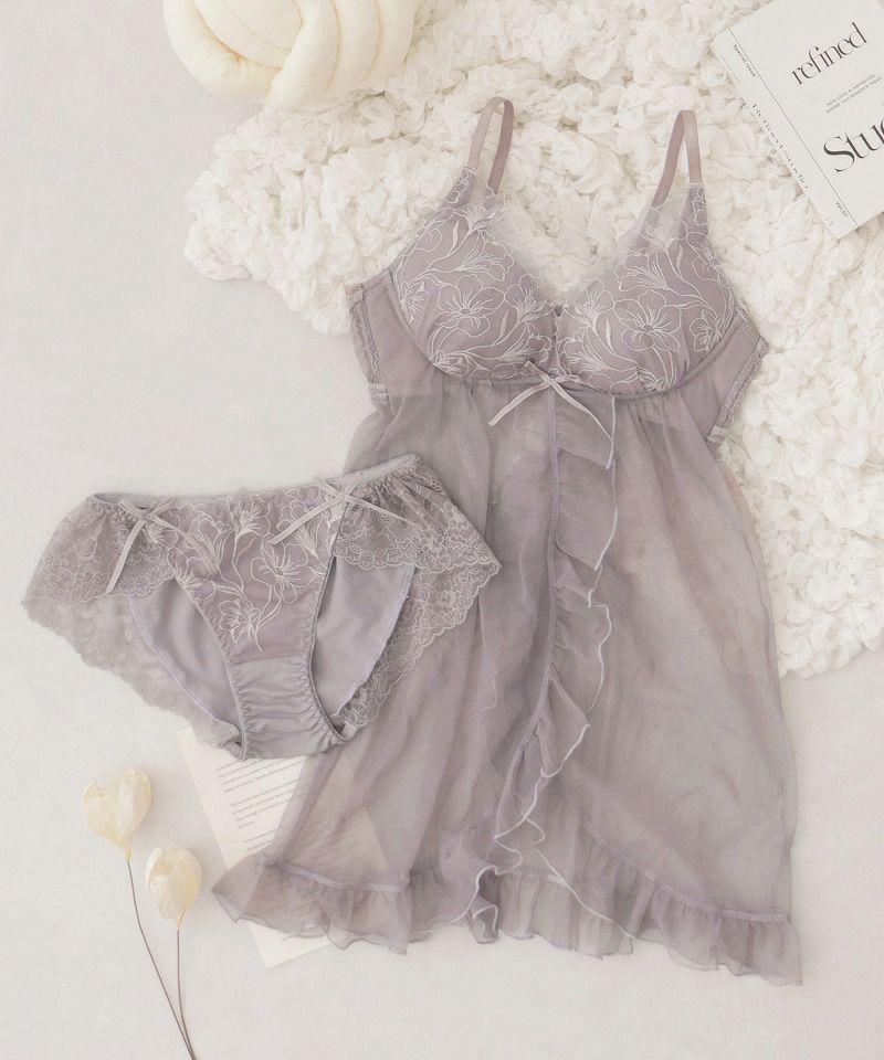 シャンテレースベビードール&ショーツ | 【公式】下着・ランジェリーの